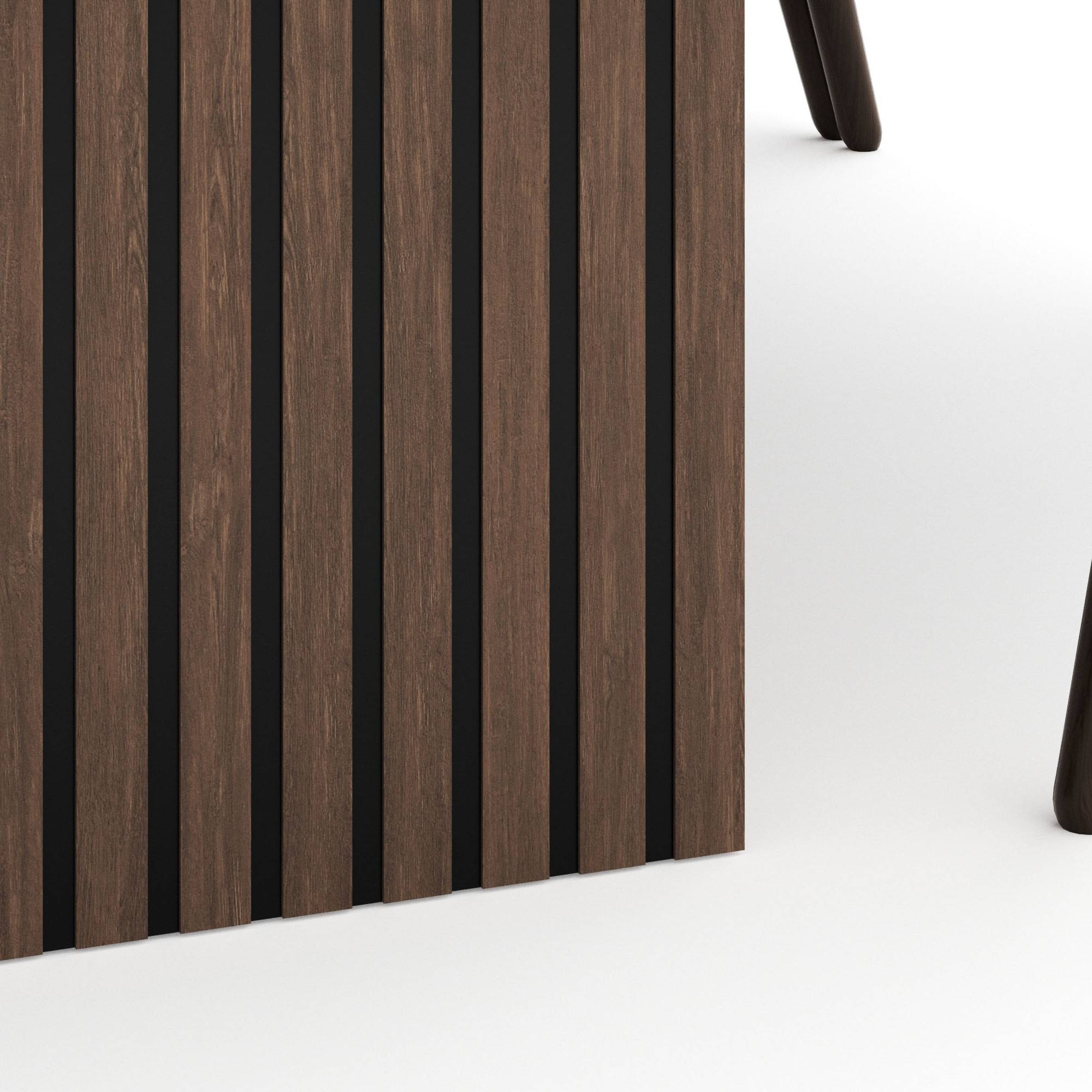 Matgrupp Bark Richeto Rektangulärt Matbord 240 cm med 6 Cytie Karmstol