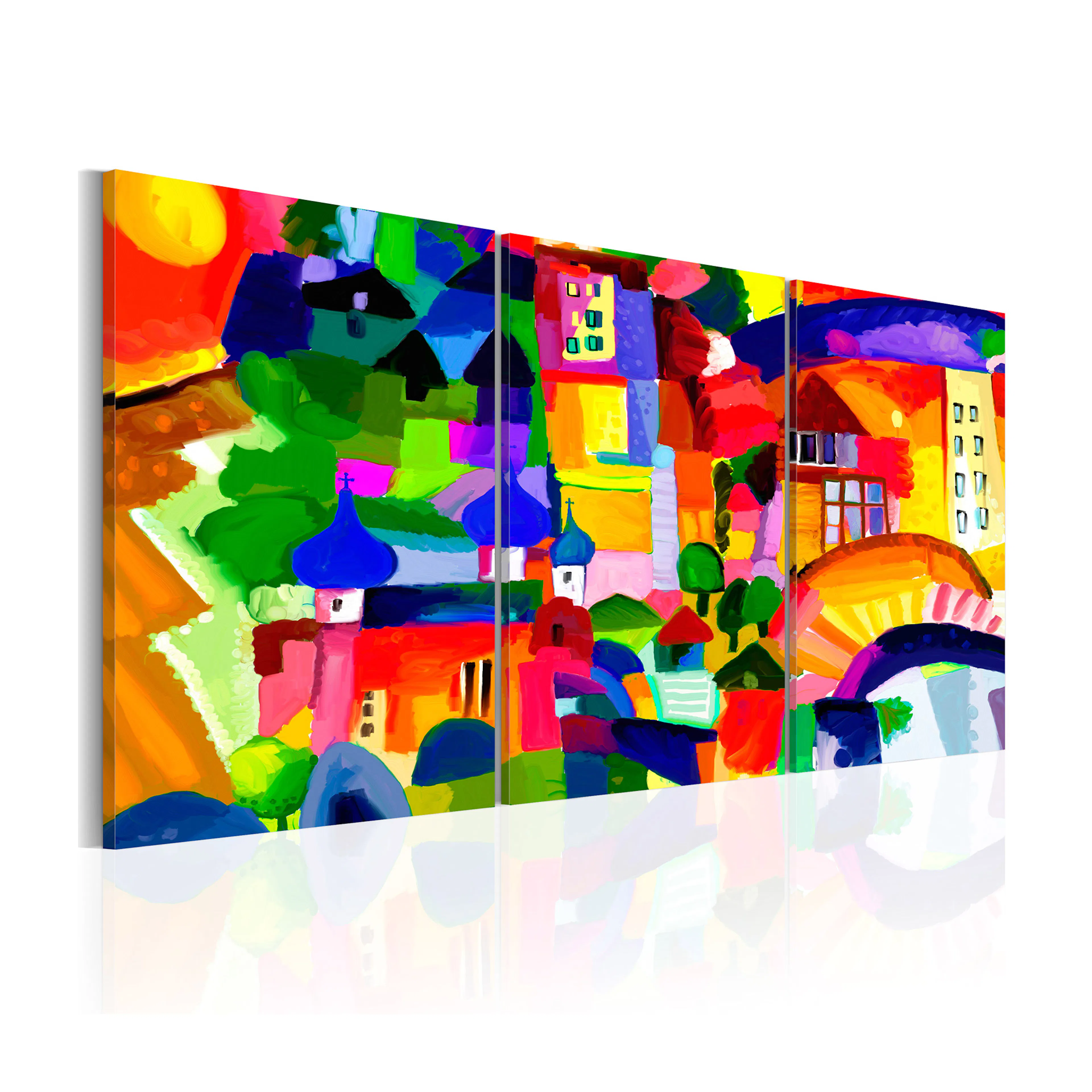 Tavla Arkiio Colourful Town