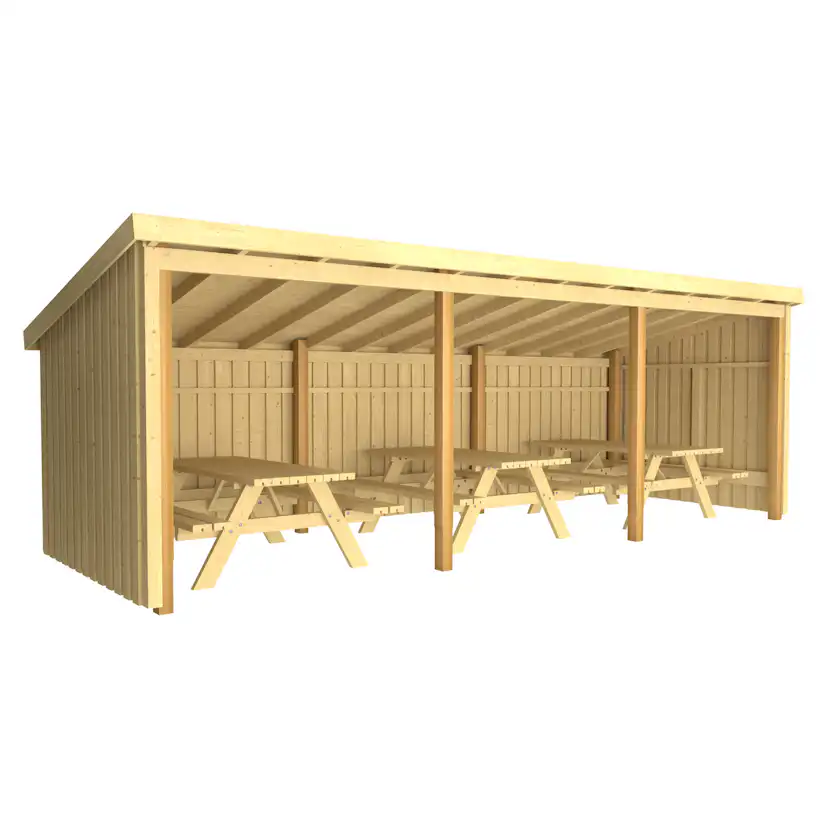 Picknickbod PLUS Nordic 14 m2