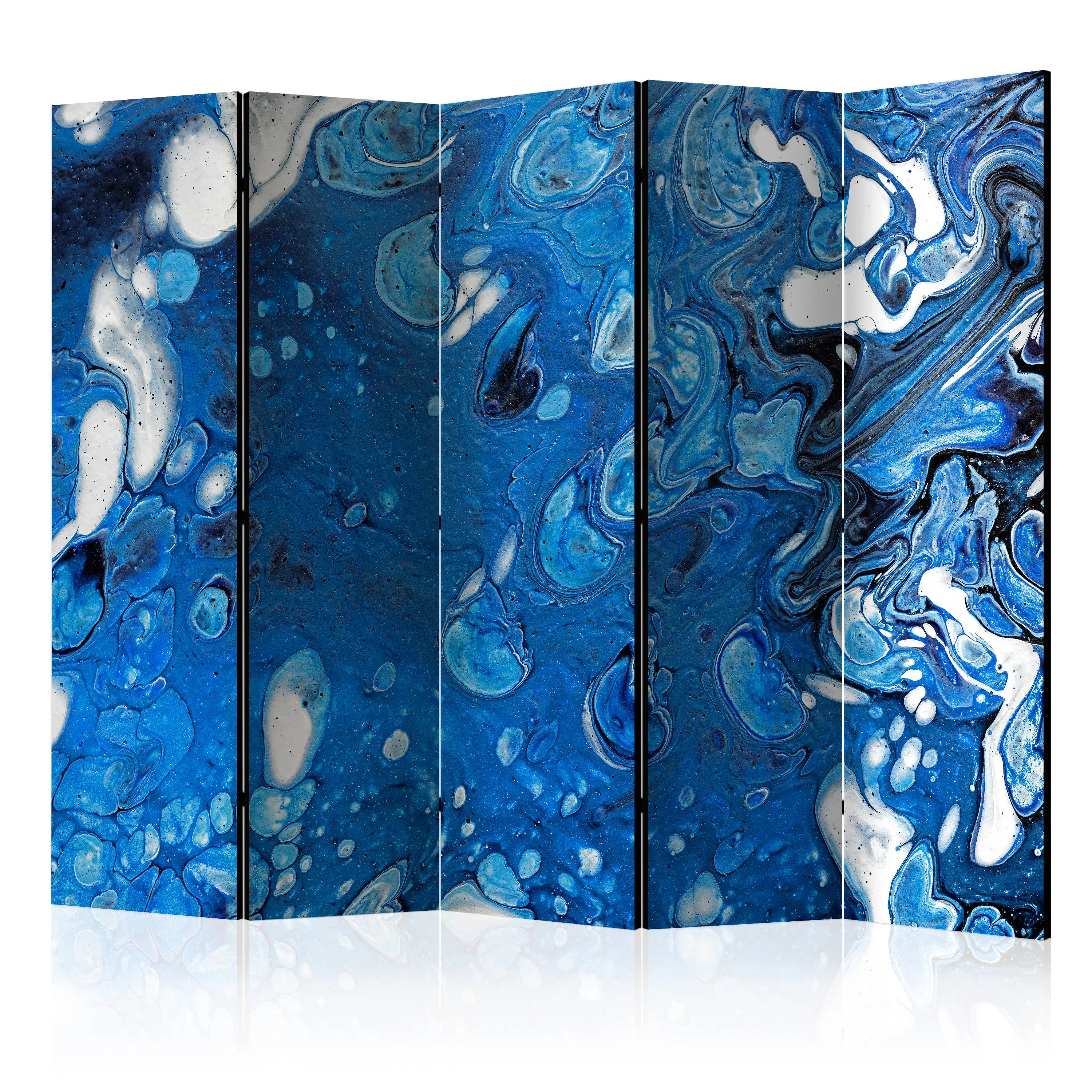 Rumsavdelare Skärmvägg Arkiio Blue Stream II 225x172 cm