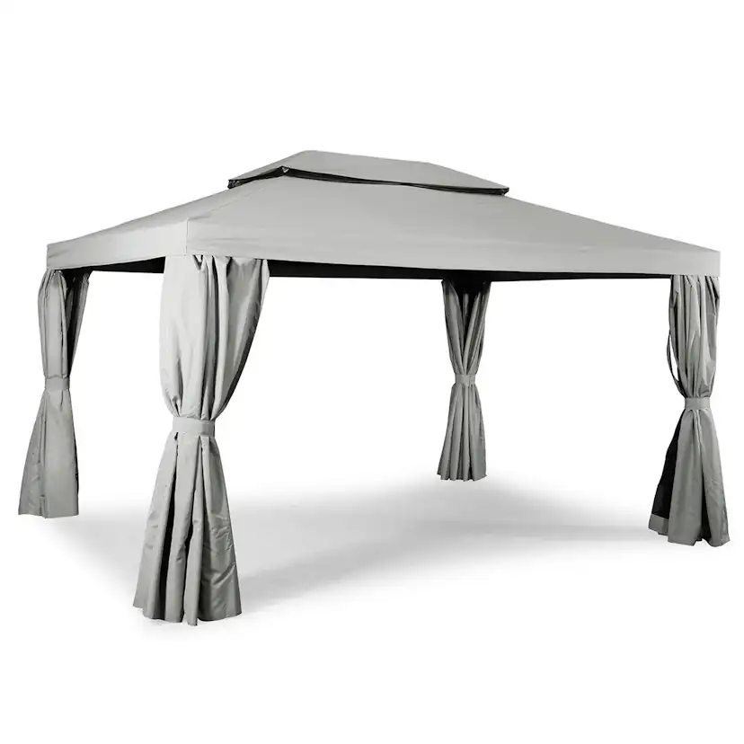 LUXOR PAVILJONG 300X400 CM Grå/Svart stomme Grå/Svart