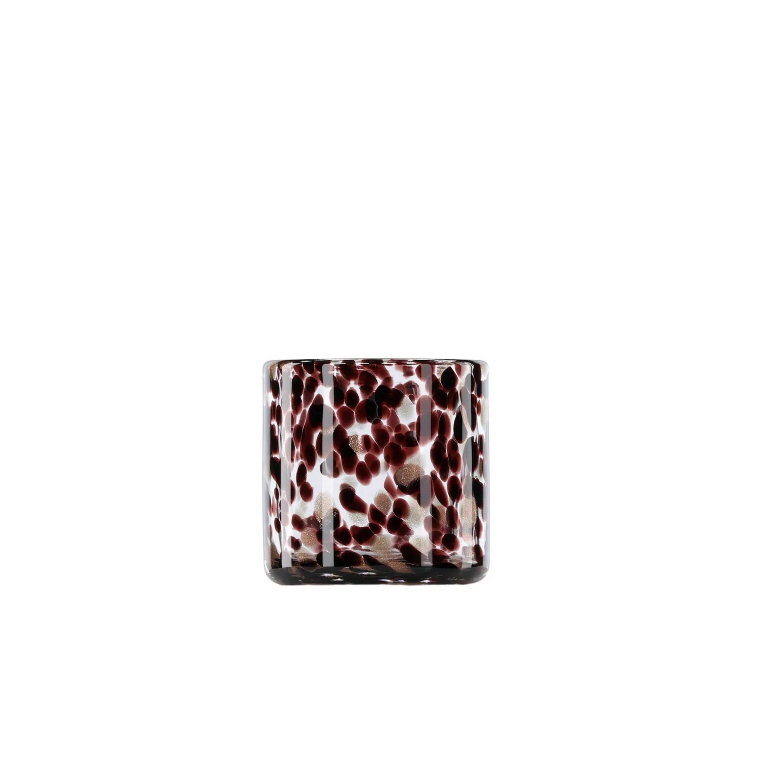 Glora Lantern - White/Black- 8*8Hcm Svart, H: 80 mm