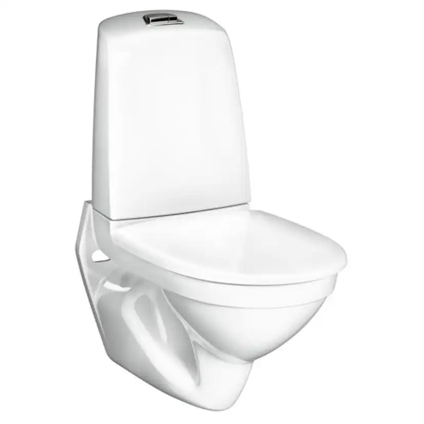 Vägghängd Toalettstol Gustavsberg Nautic 1522 Hygienic Flush