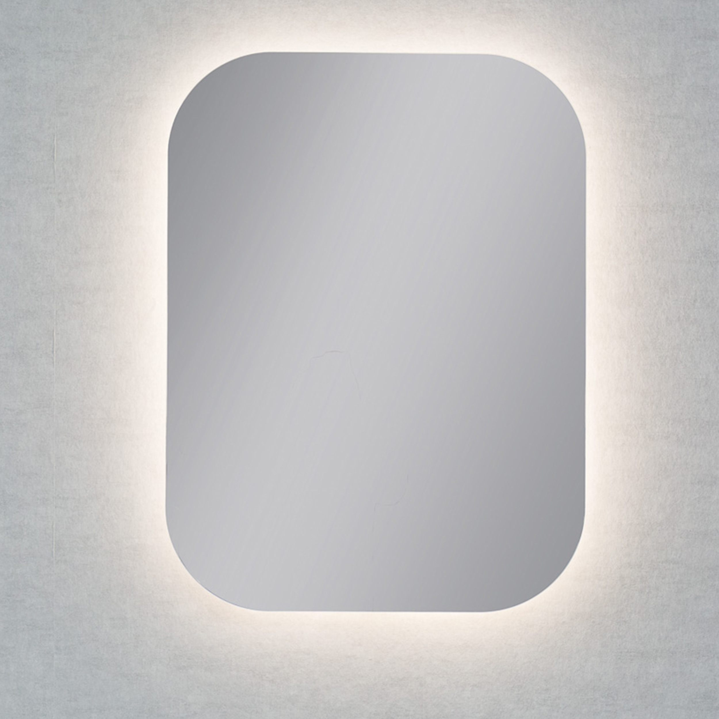 Spegel Vidi Liso med LED-belysning