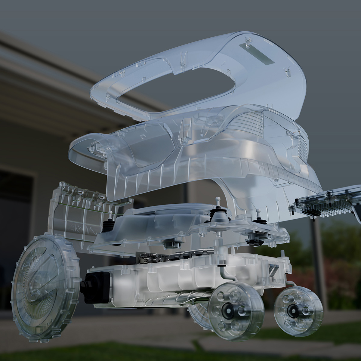 Robotgräsklippare Stiga A 8V Utan Slinga