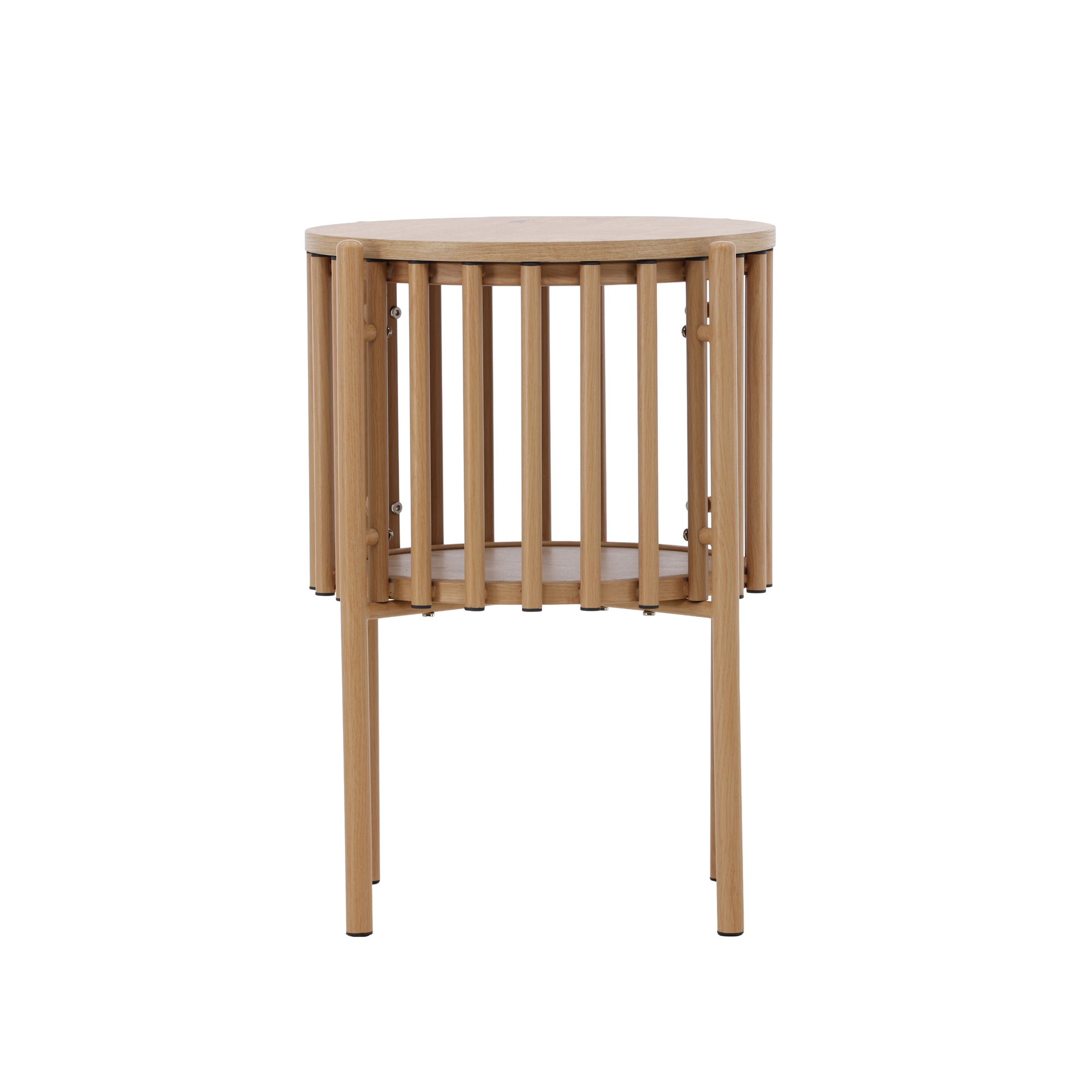 Sidobord Venture Home Rubbo Ø45x65 cm med Förvaring