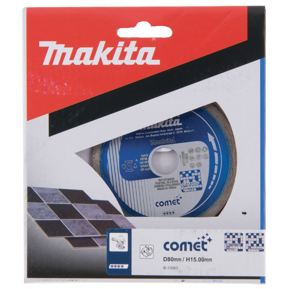 Diamantklinga Makita B-13063 80x15 mm
