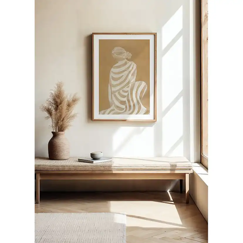 Poster Gallerix Femina Aquarelle