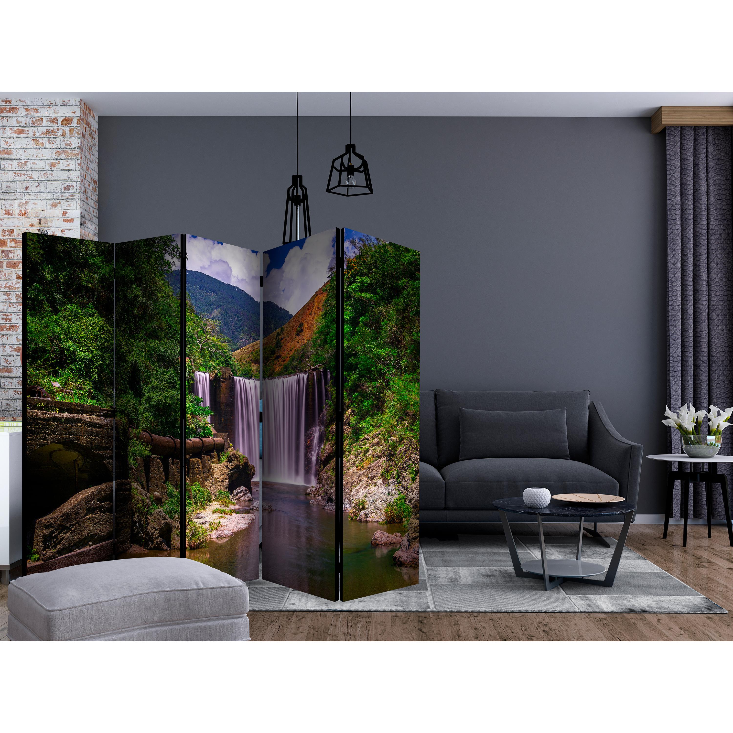 Rumsavdelare Skärmvägg Arkiio Reggae Falls II 225x172 cm