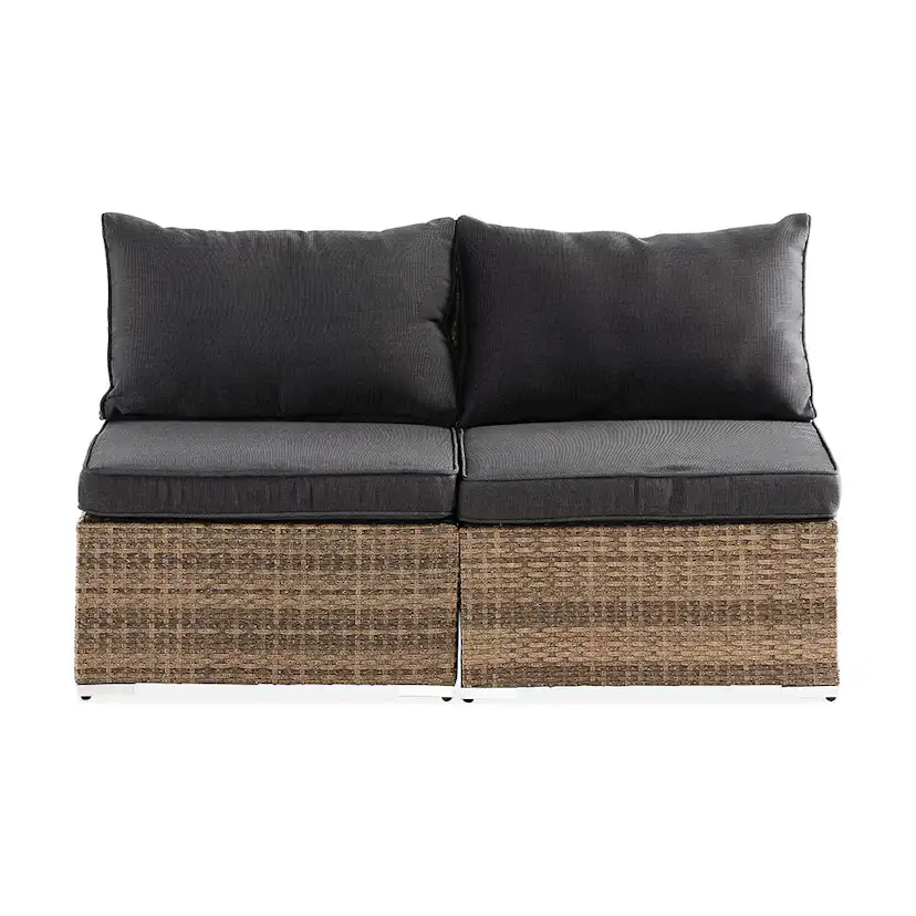 Loungesoffa Comfort Garden Wisconsin utan Armstöd 2-sits Utomhus