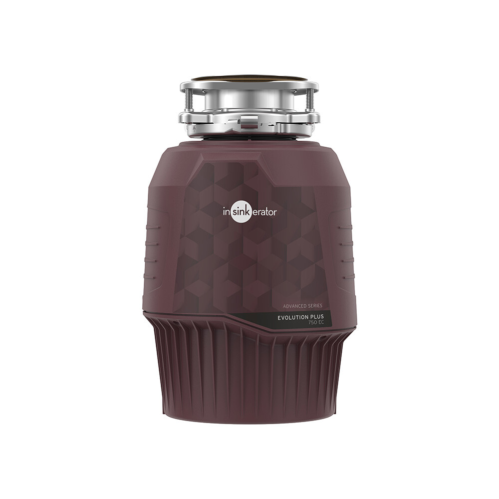 Avfallskvarn Evolution Plus 750 EC burgundy