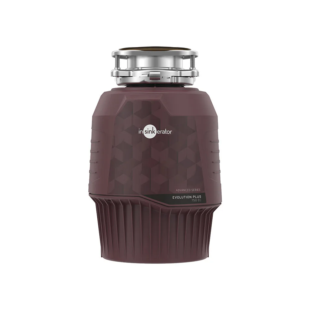 Avfallskvarn Evolution Plus 750 EC burgundy