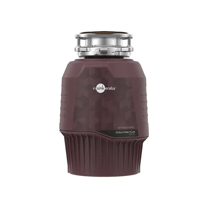 Avfallskvarn Evolution Plus 750 EC burgundy