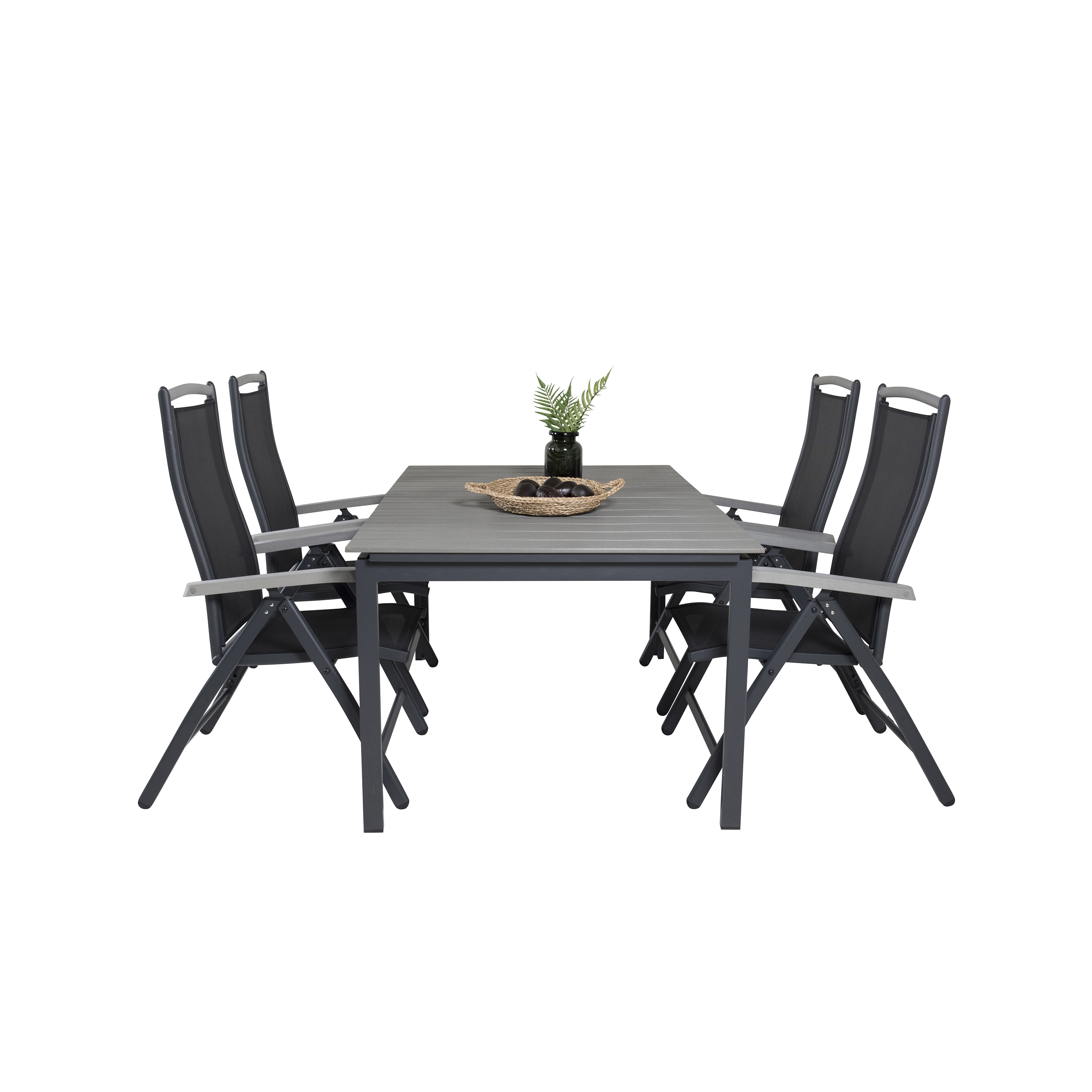 Matgrupp Venture Home Lova 160/240 med 4 Aleyna Stolar