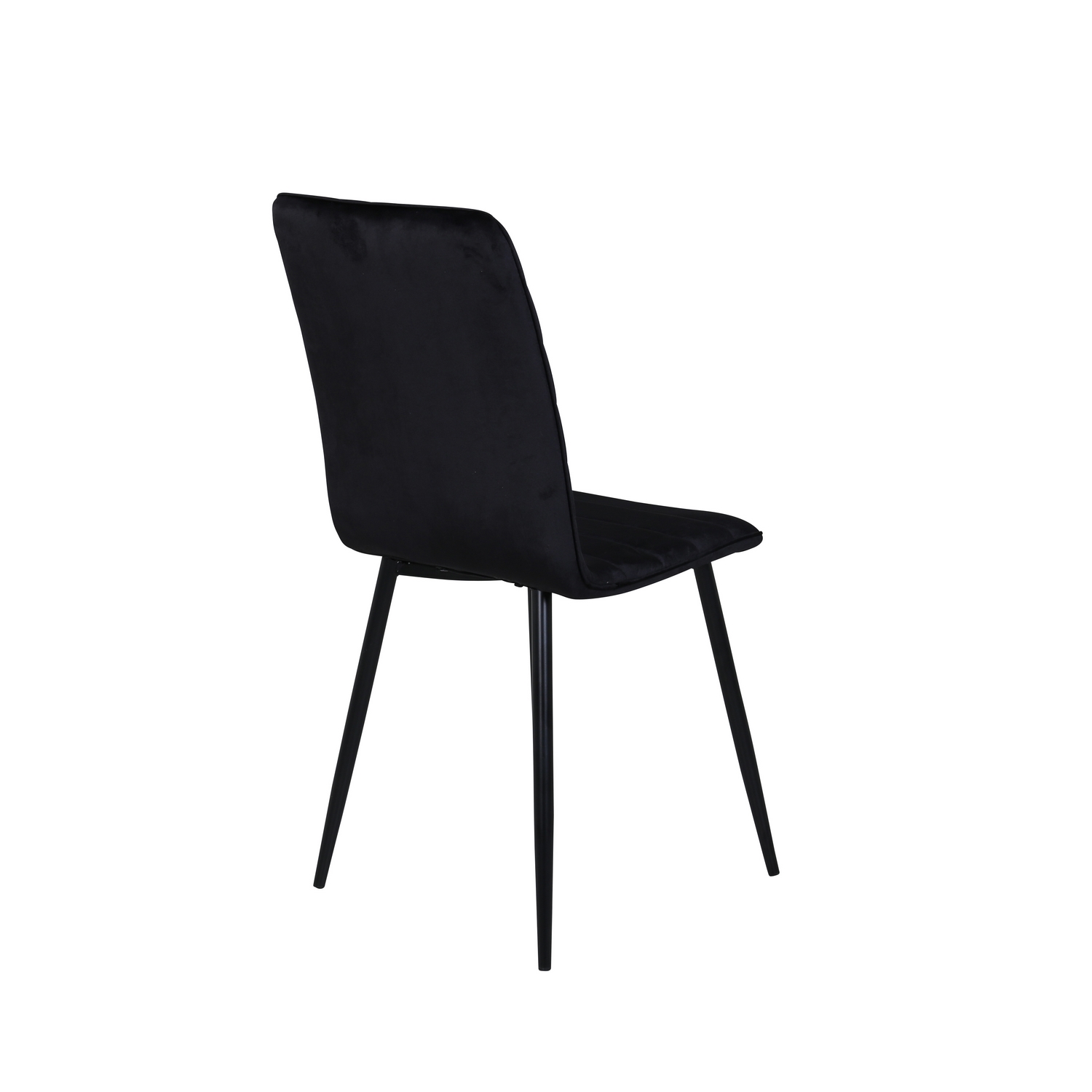 Windu Lyx Chair - Black / Black Velvet Svart