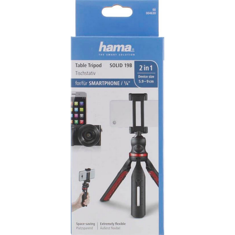 Bordstativ Hama Solid 19B Kamera & Smartphone