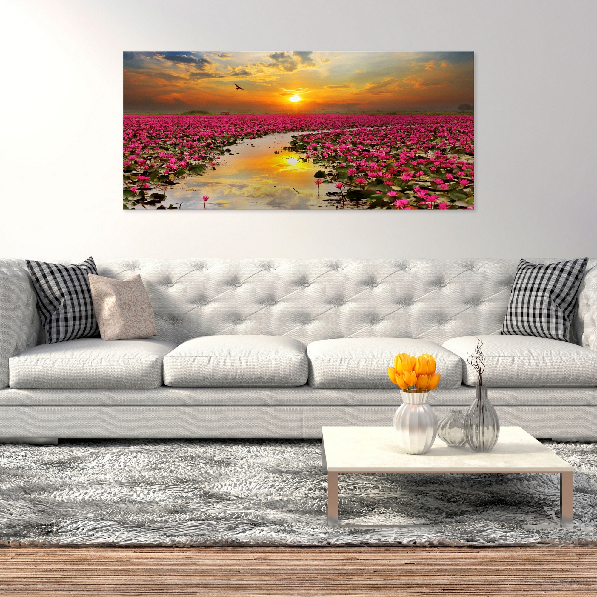 Tavla Arkiio Lily Field Wide 100x45