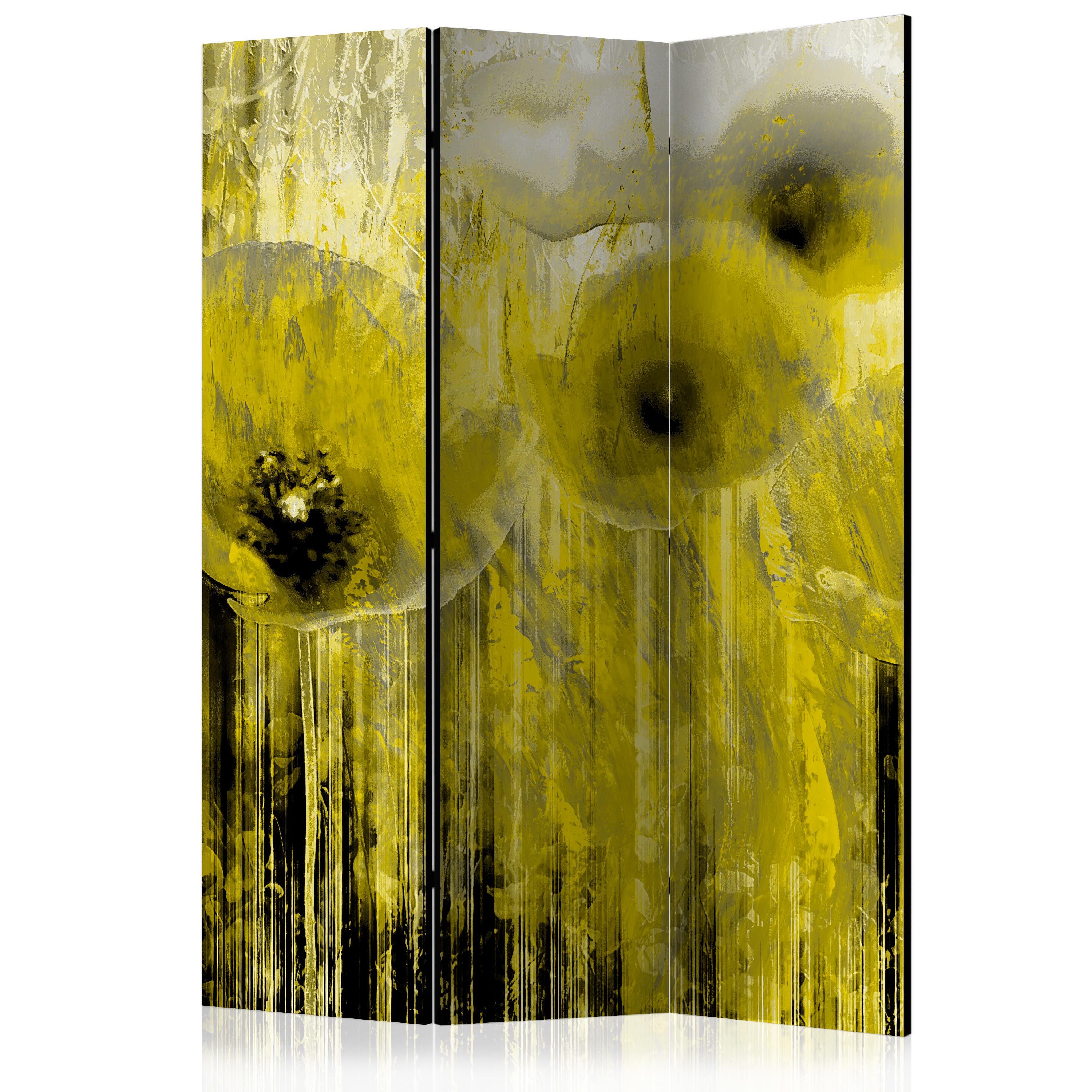 Rumsavdelare Skärmvägg Arkiio Yellow Madness 135x172 cm