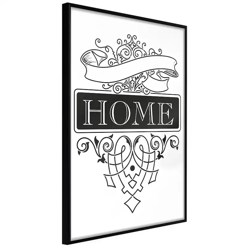 Poster Artgeist Affisch Home