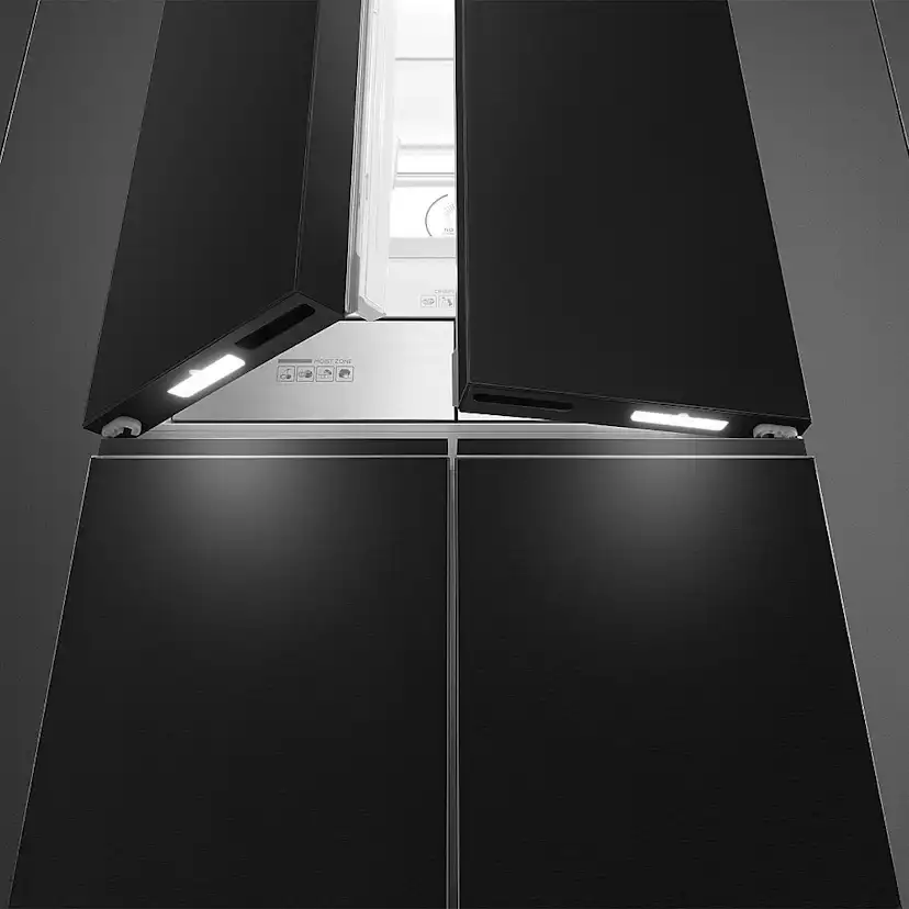 Kombinerad Kyl/Frys Smeg FQI60KD french door, Mörkt rostfritt stål