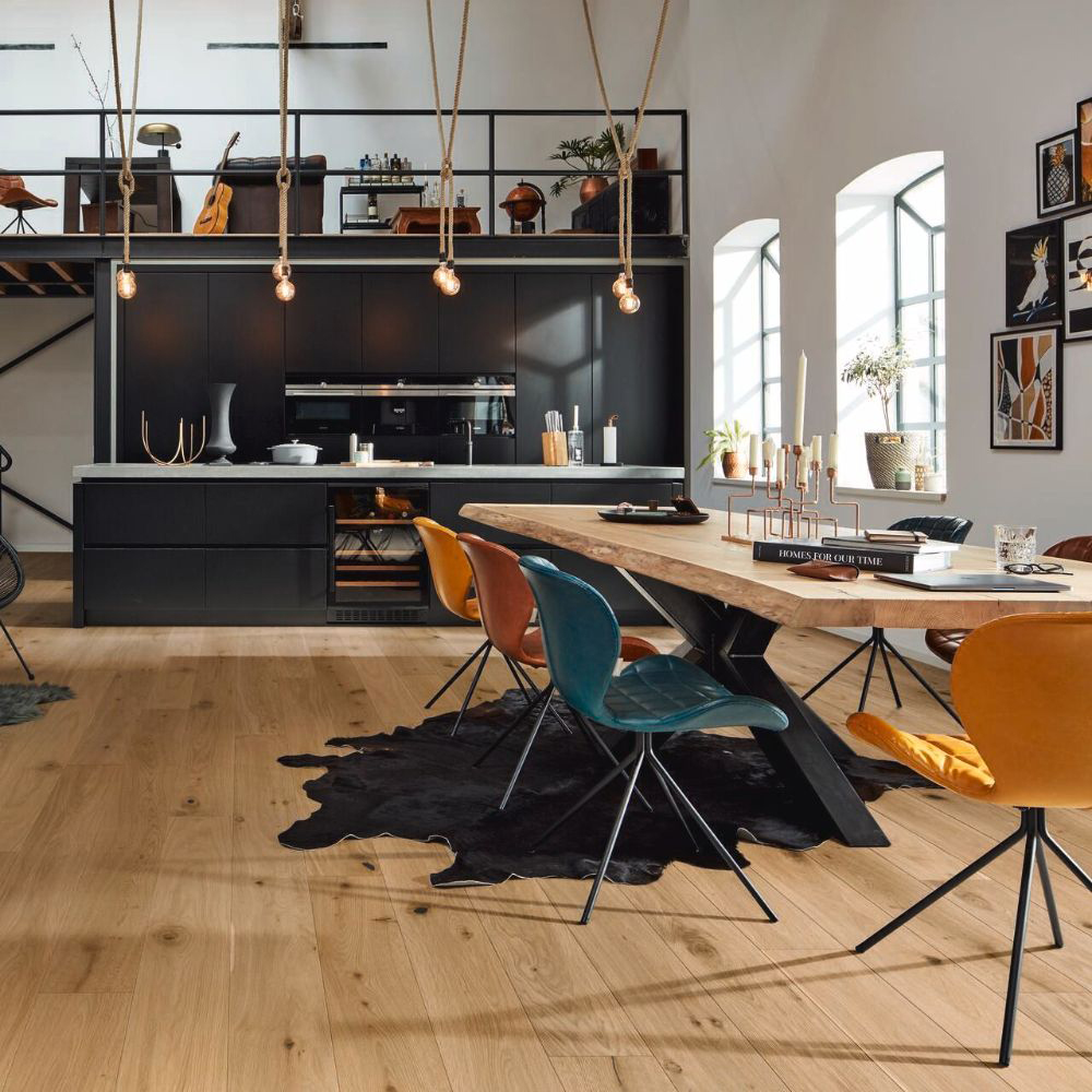 Parkettgolv MeisterParquet. longlife PD 400 Authentic greige oak 09029