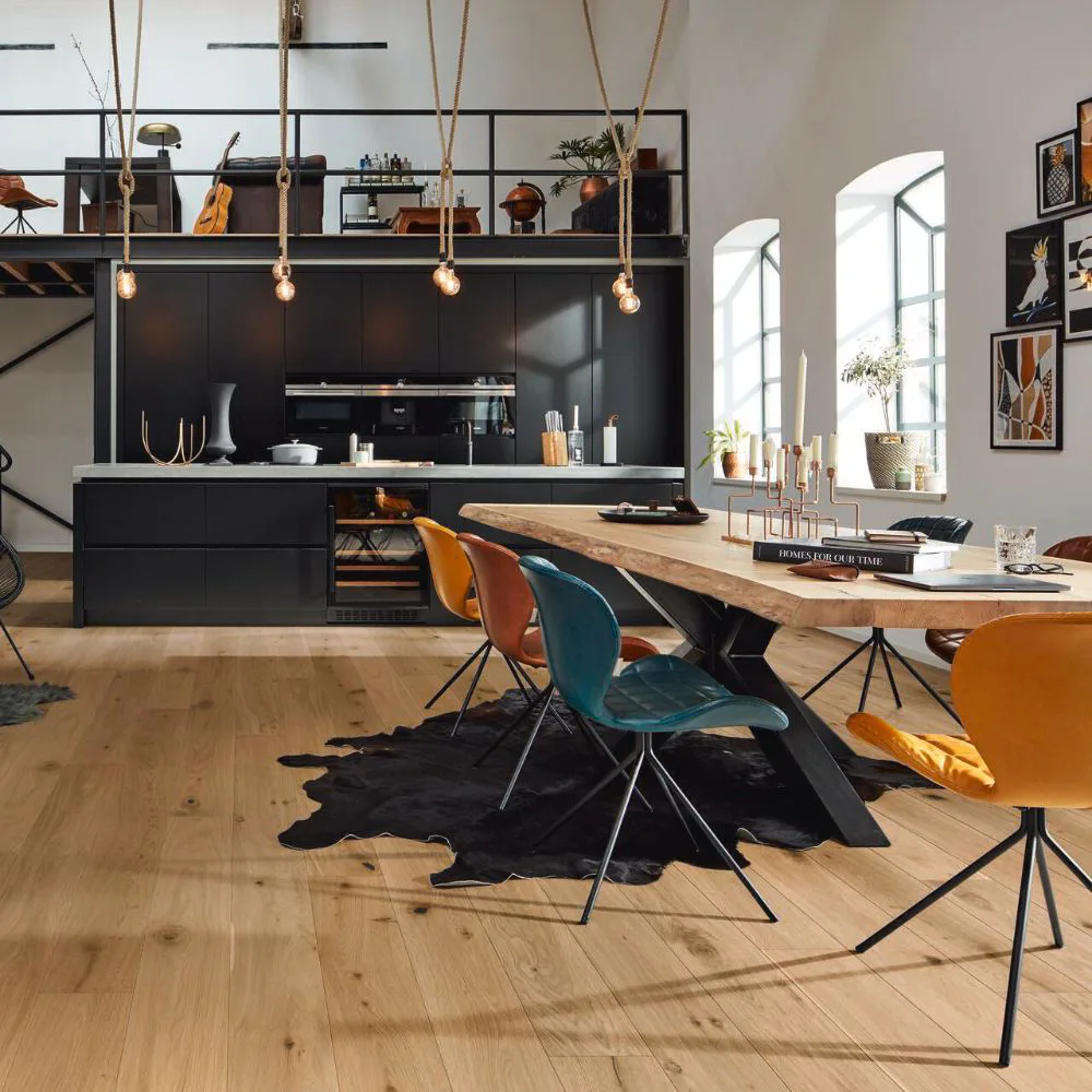 Parkettgolv MeisterParquet. longlife PD 400 Authentic greige oak 09029