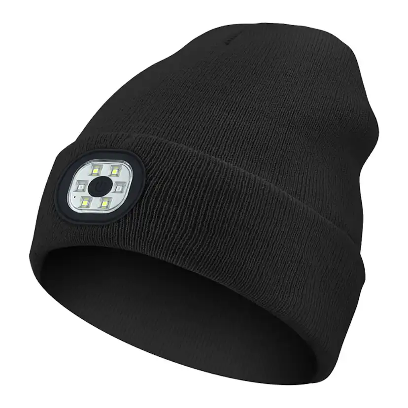 Mössa Japcell Med LED-Lampa 120 Lumen