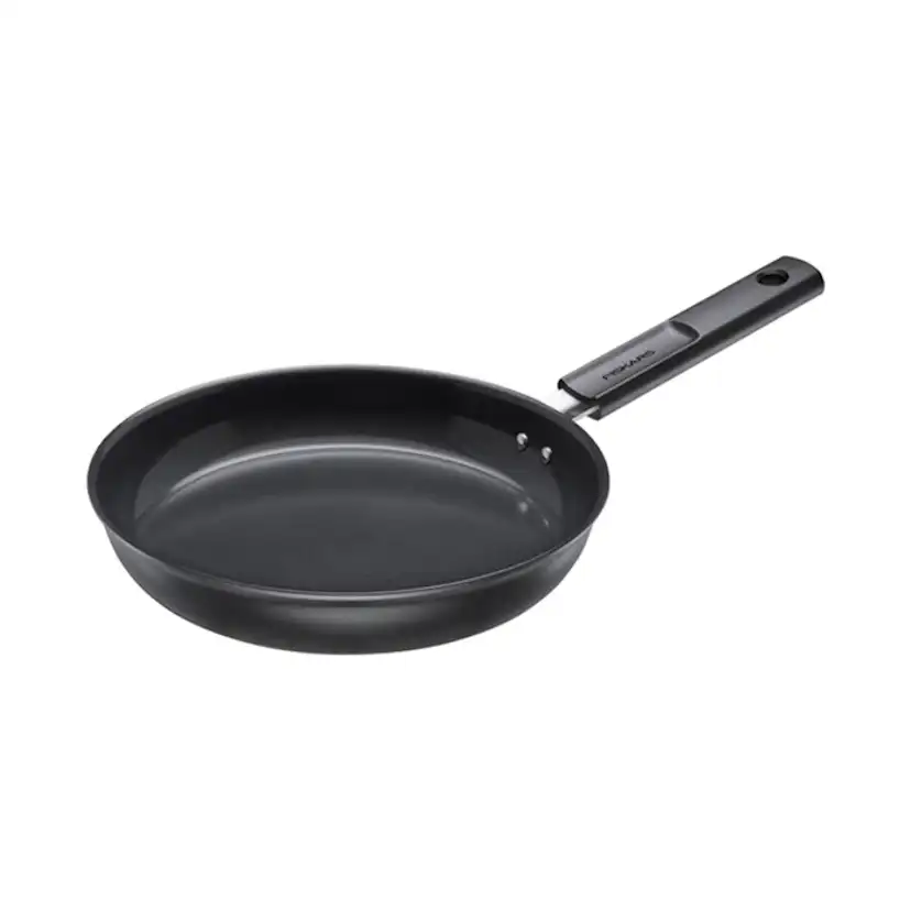 Stekpanna Fiskars Hard Face 26 cm Med Non-Stick Beläggning och Silikonlock