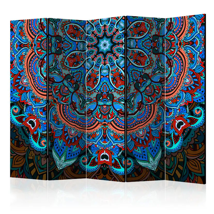 Rumsavdelare Skärmvägg Arkiio Blue Fantasy II 225x172 cm