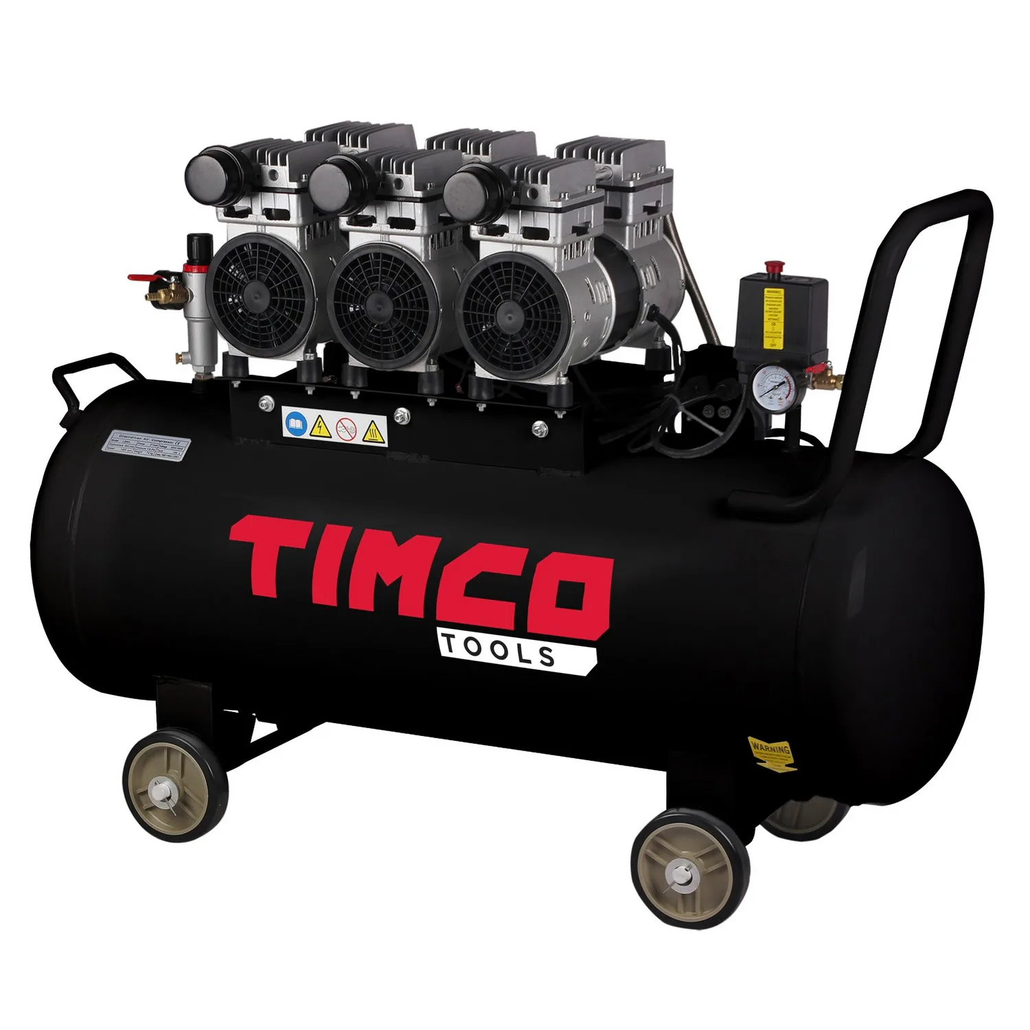 Kompressor Timco 3x1HP 100L Oljefri