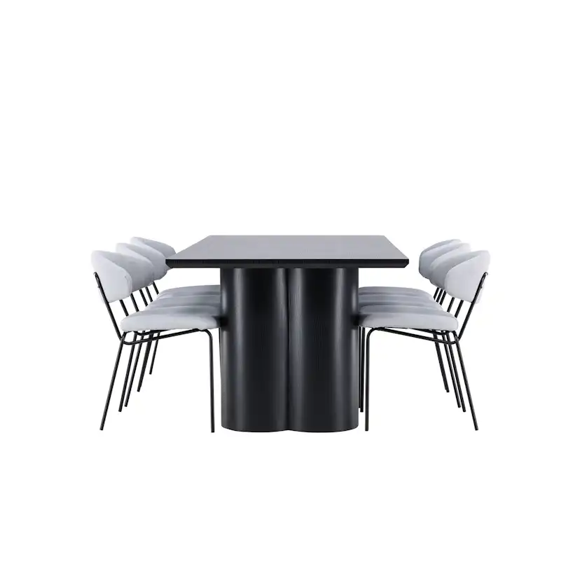 Matgrupp Venture Home Olivia 210 med 6 st Chico Stolar