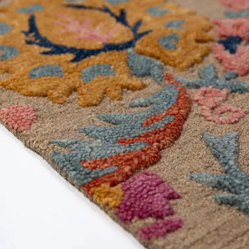 Gångmatta Flair Rugs Amira Floral Wool