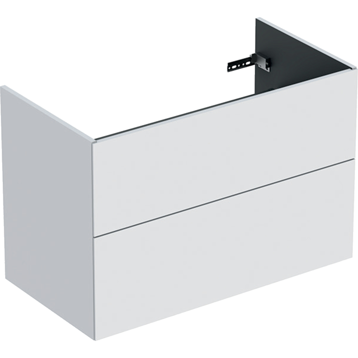 Ifö Elegant underskåp för möbeltvättställ, med två lådor: B= Vit, 900x600 mm