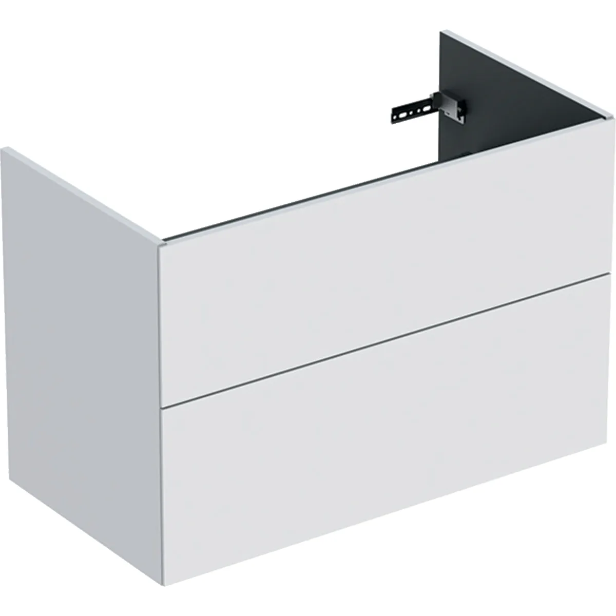 Ifö Elegant underskåp för möbeltvättställ, med två lådor: B= Vit, 900x600 mm