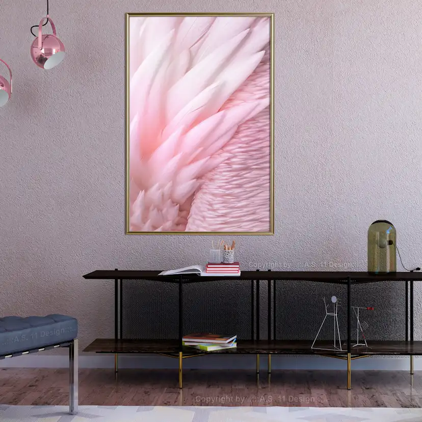 Poster Artgeist Affisch Feathers