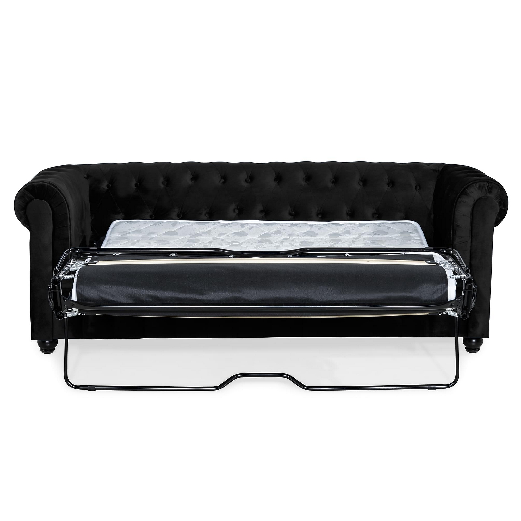 Bäddsoffa Manor House Chesterfield Lyx 3-sits Sammet