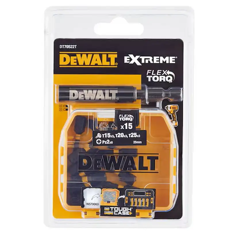 Torsionbitsset DeWalt DT70522T 16 Delar