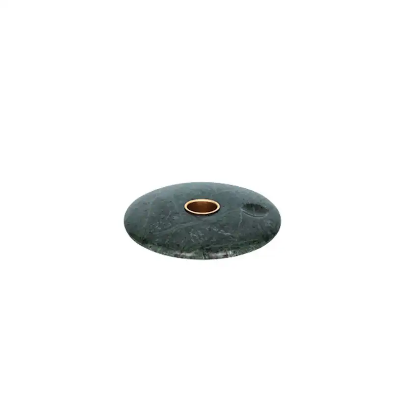 UYUNI Chamber Ljusstake Marmor 11,6x2 cm Grön Grön