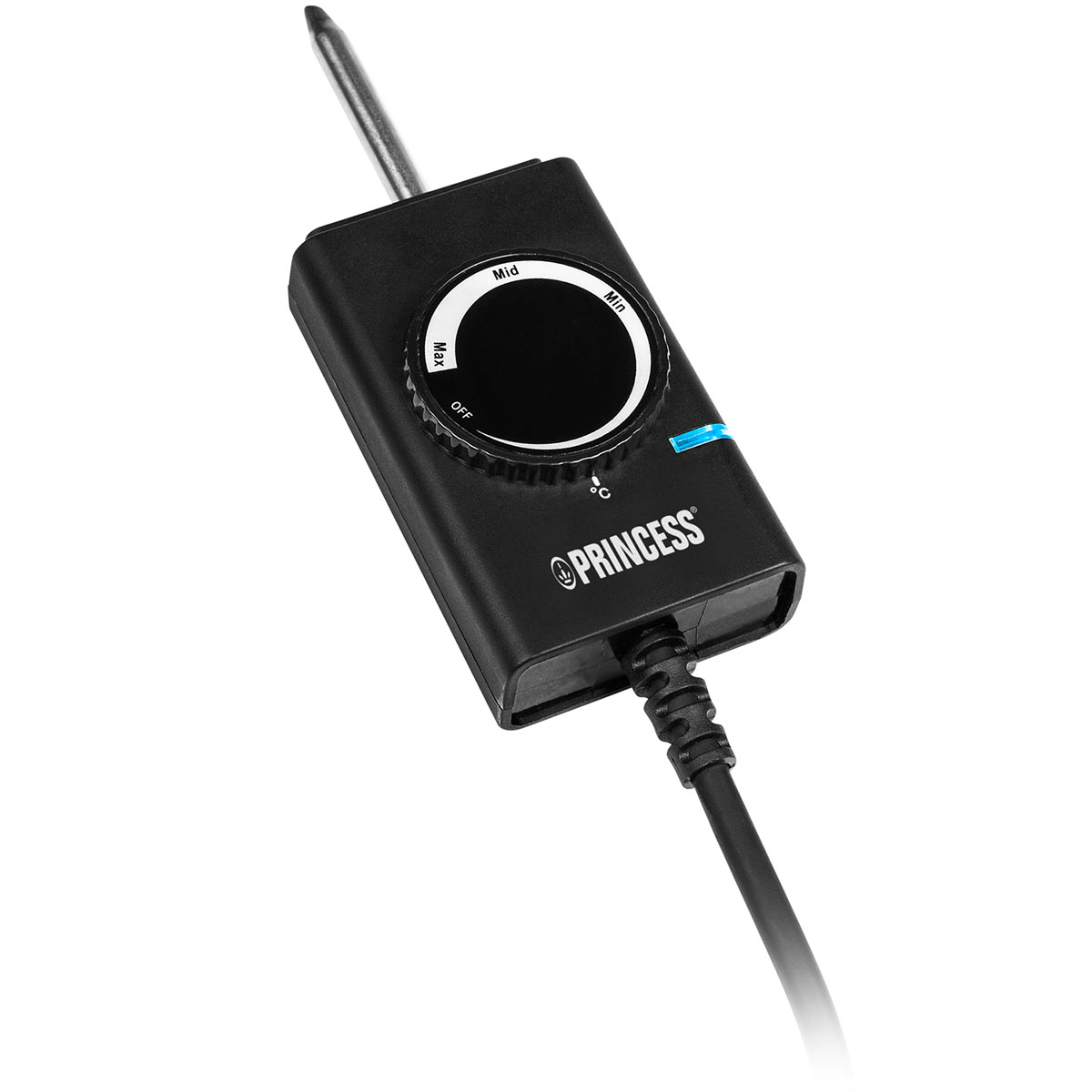 Bordsgrill Princess Table Chef Pure Black Bamboo 50x25 cm