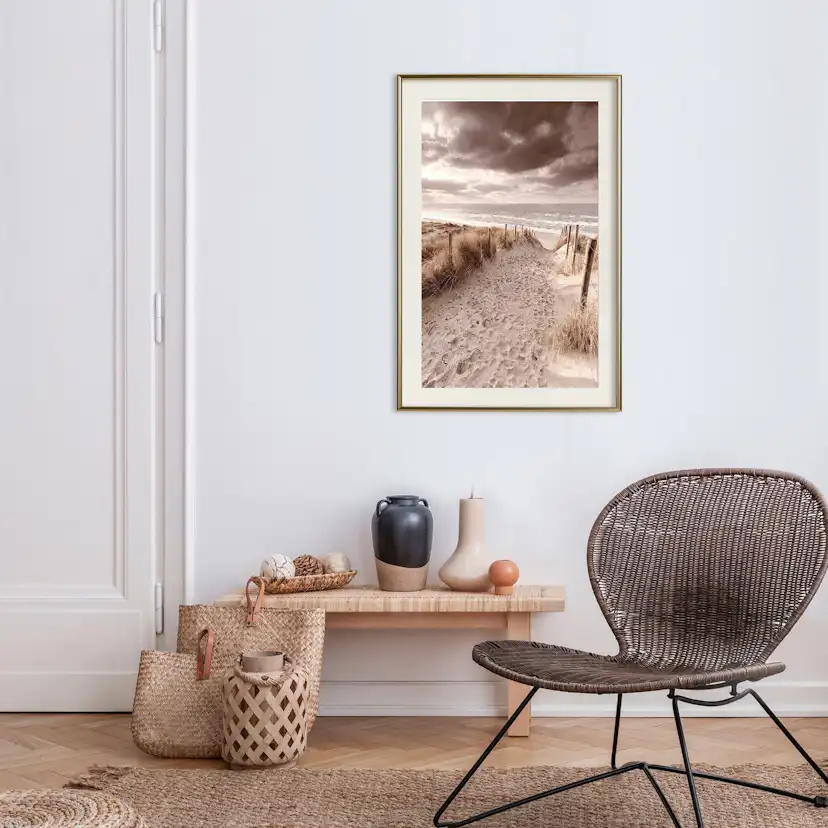 Poster Artgeist Affisch Distant Dune