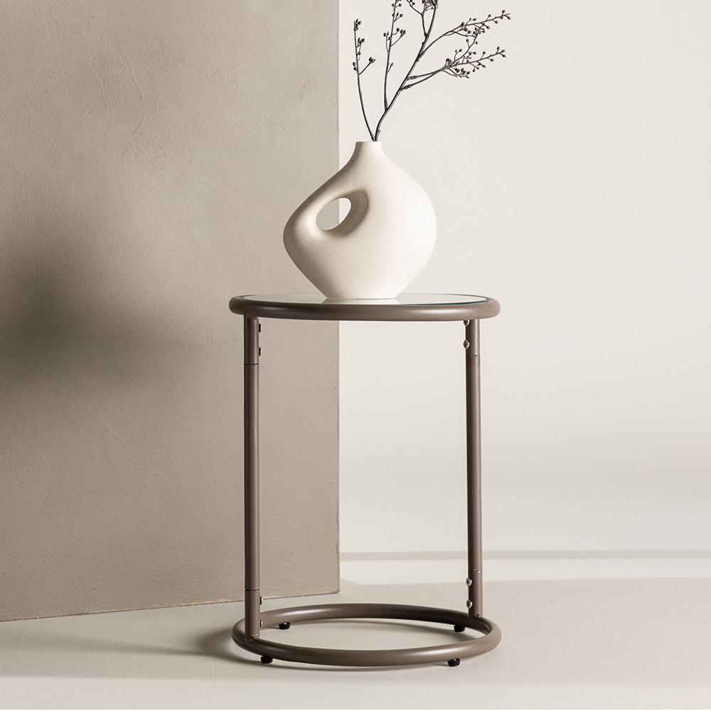 Sidobord Venture Home Stavanger Ø35 cm Glas