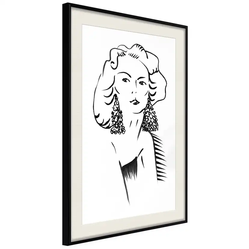 Poster Artgeist Affisch Romantic Blonde