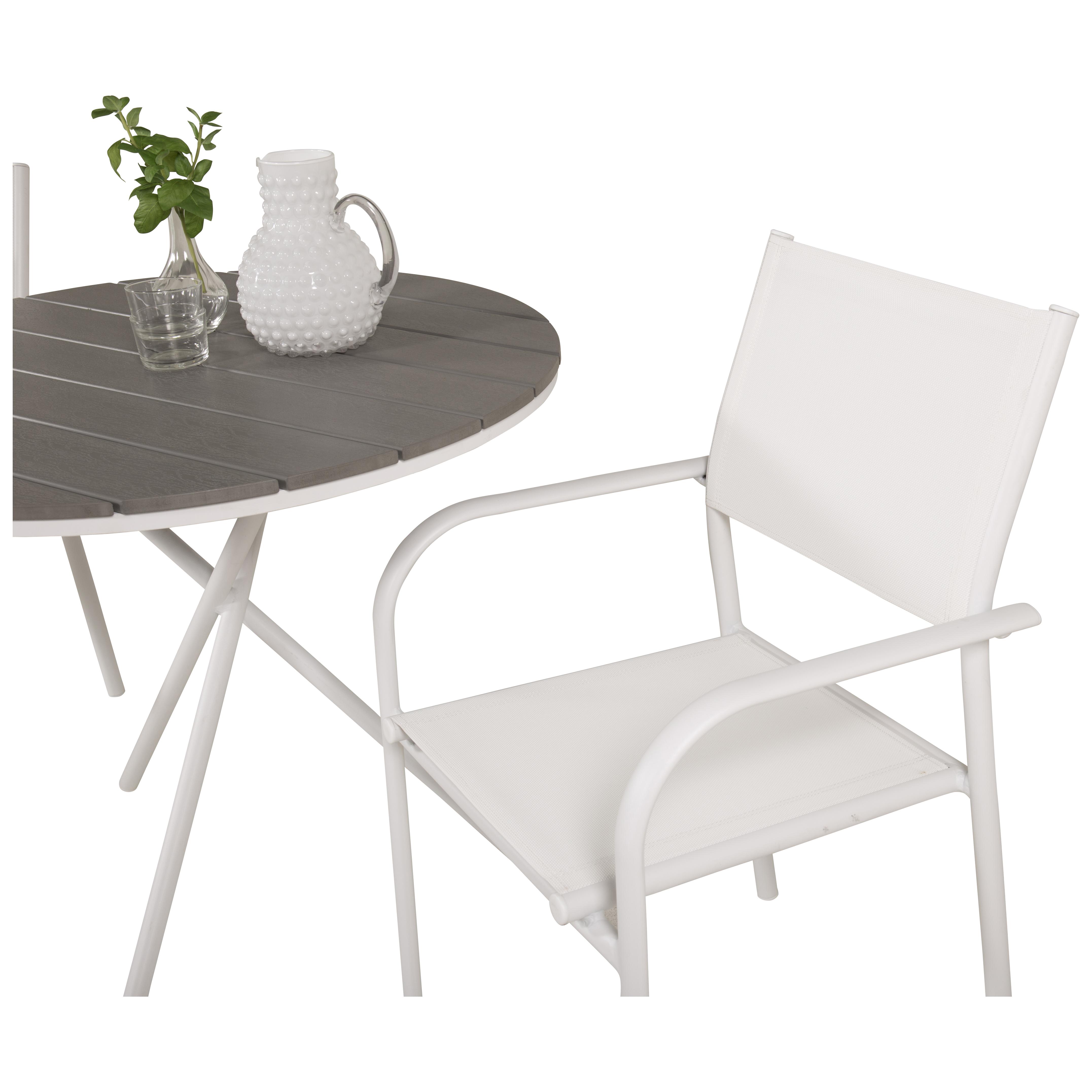 Cafégrupp Venture Home Pincy Ø 90 med 2 Siri Matstolar