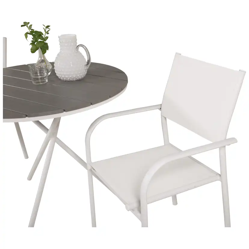 Cafégrupp Venture Home Pincy Ø 90 med 2 Siri Matstolar