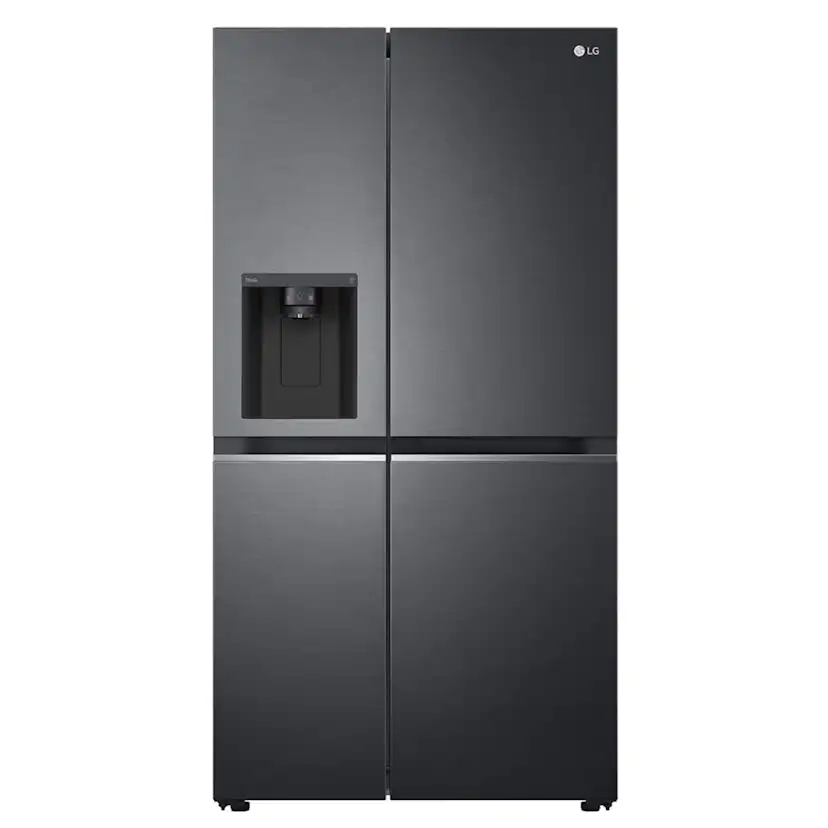 Side-by-Side LG GSLV70MCTM Black Steel