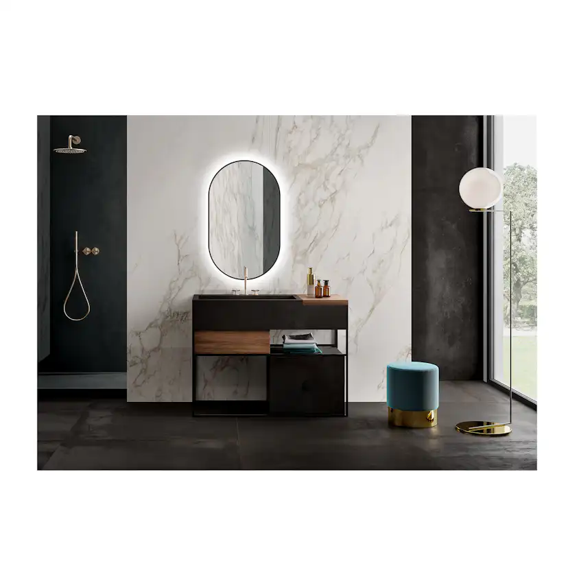 Spegel Bathlife Nöja med LED Belysning