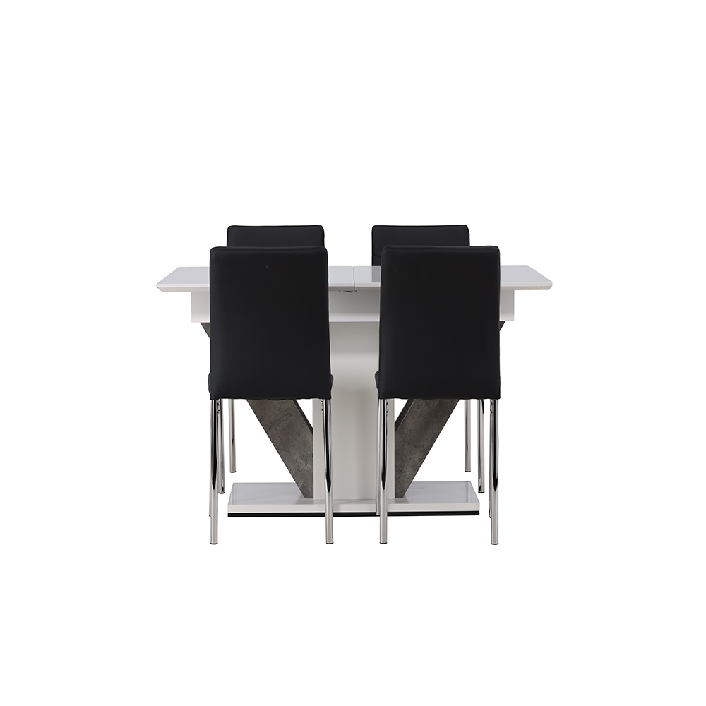 Matgrupp Venture Home Disa med 4 Lily Stolar