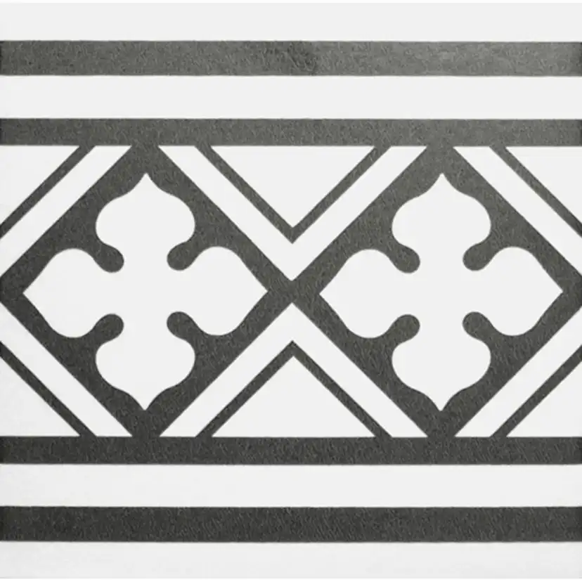 Klinker Konradssons Kerion Classic Noir B Faixa 20x20 cm