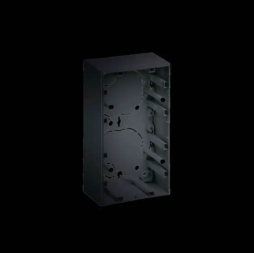 Förhöjningsram Hager 2-fack 45 mm S.1