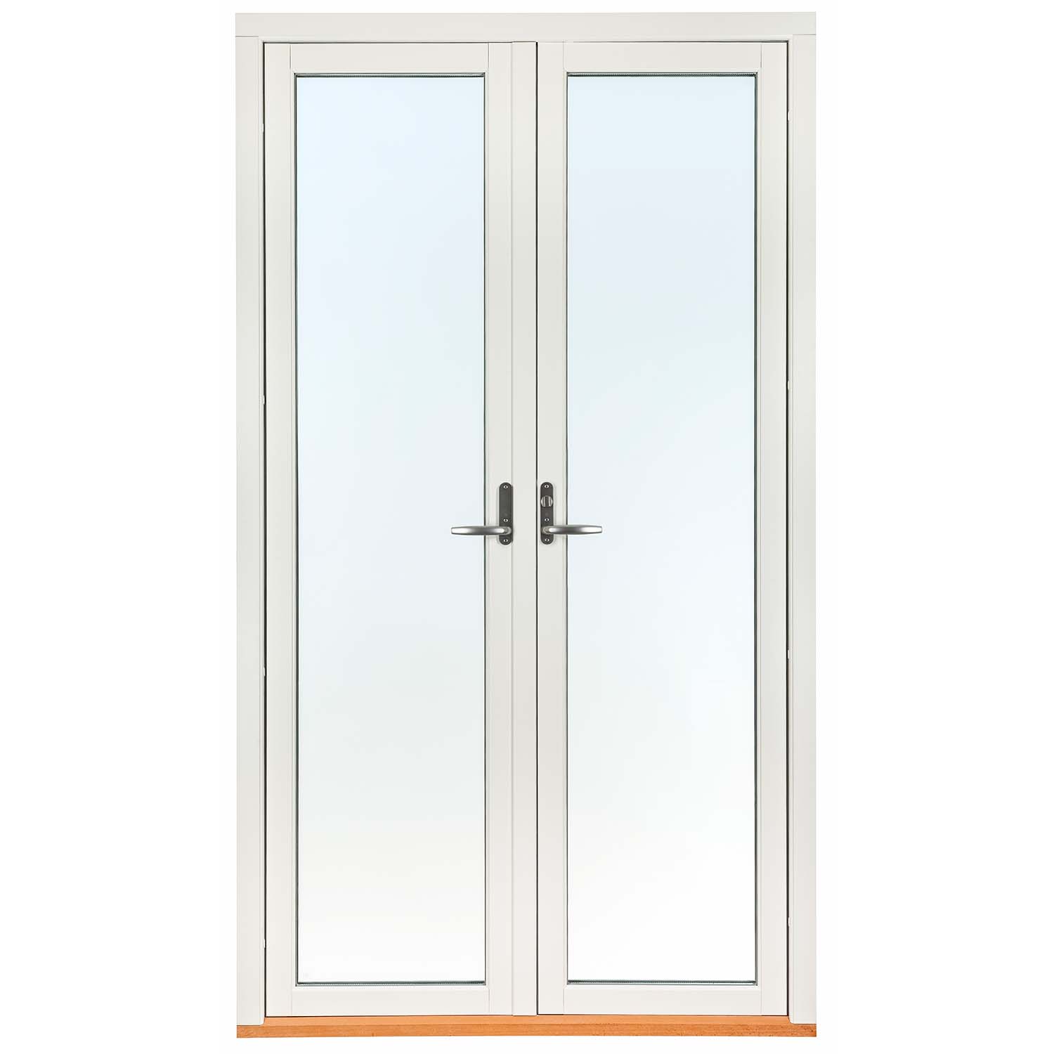 Parfönsterdörr Svenska Fönster Helglasad Aluminiumbeklätt Trä 3-Glas